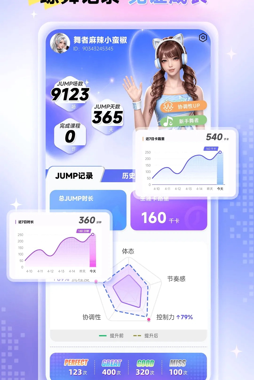 元气跳跳(体感舞蹈游戏) 元气跳跳(体感舞蹈游戏)