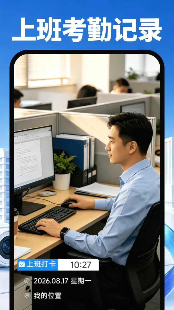 免费定位水印相机打卡(外勤工作水印相机) 免费定位水印相机打卡(外勤工作水印相机)