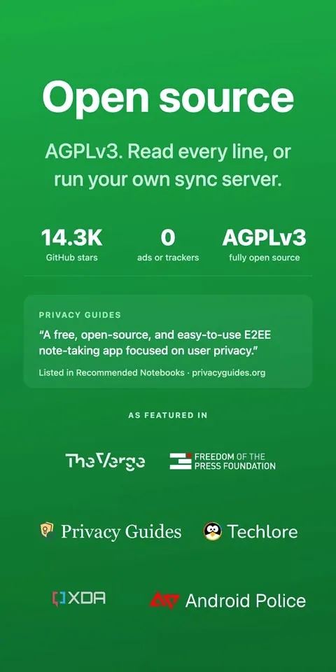notesnook(��Դ�ʼ�����)v3.4.9 �ٷ������ͼ0