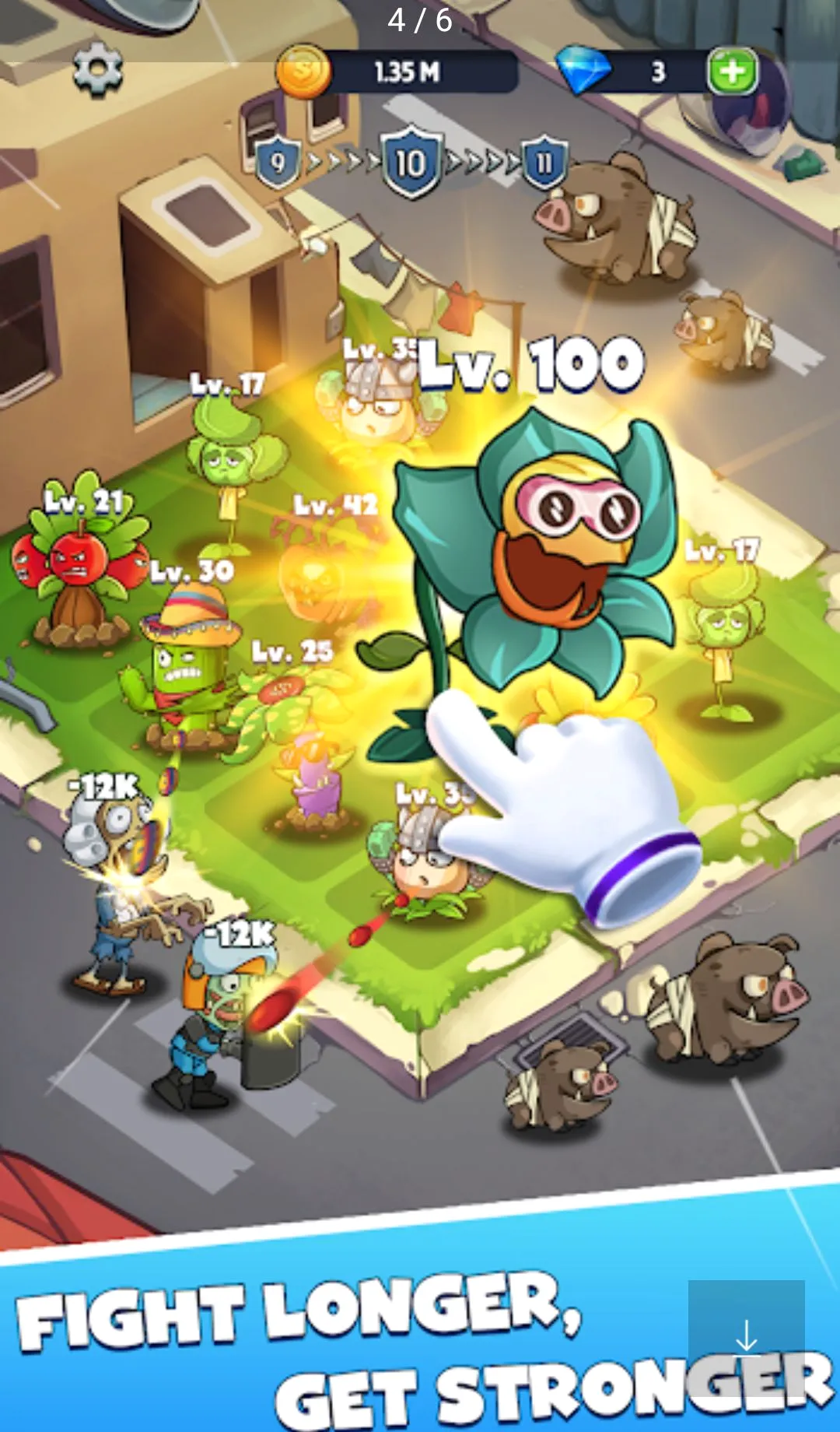 Merge Plants��Ϸ(��ʬ������Ϸ)v1.13.51 �ֻ����ͼ1