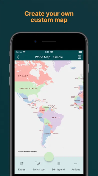 MapChart(��ͼ�༭����)v6.3.0 ��׿���ͼ1