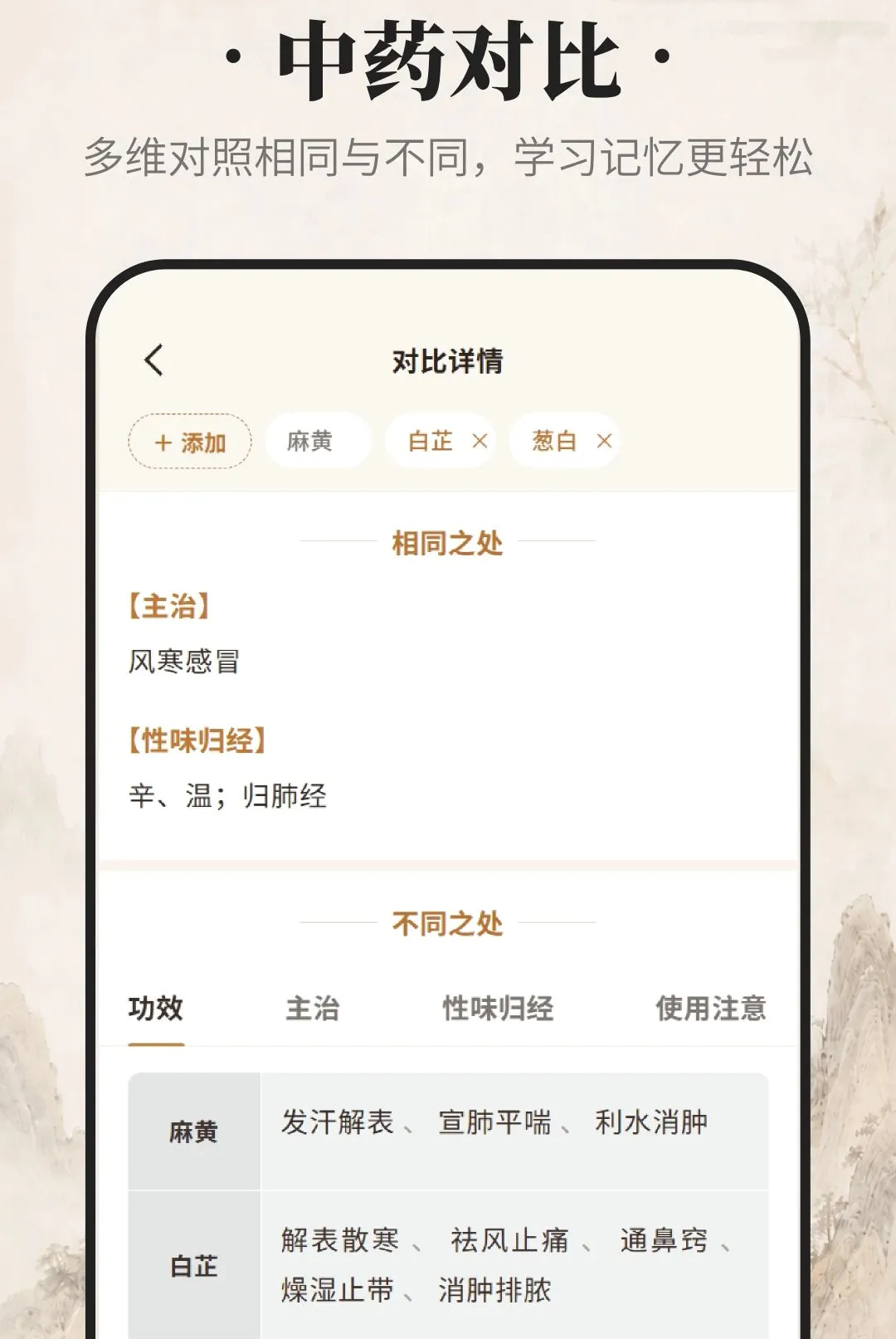 ������ҩ(��ҩ֪ʶ��ѯ)v1.0.0 �ٷ������ͼ1