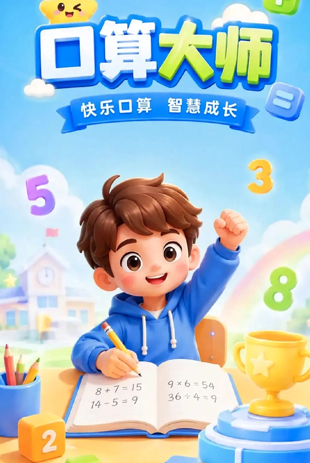 小猴口算天天练APP(趣味学习游戏) 小猴口算天天练APP(趣味学习游戏)